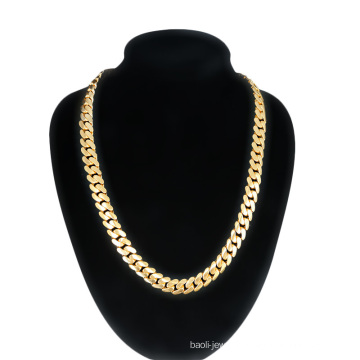 New Hip-Hop Personality Golden Necklace